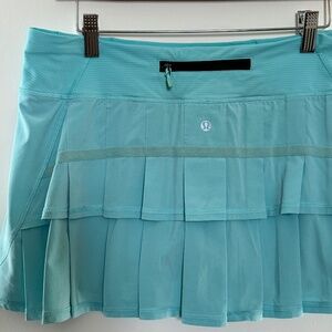 EUC Lululemon Pace Setter Run Angel Blue Size 8